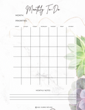 business planner printables pdf