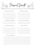 Self Love | Self-Care Planner Templates - Canva  | PLR Content | Commercial Use