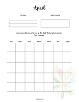 Busy Lady Productivity Planner - (80 Pages)