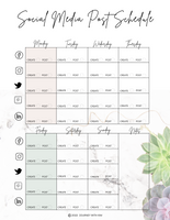 business planner printables pdf