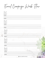 business planner printables pdf