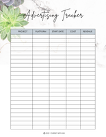 business planner printables pdf