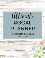 goal planner template 2023