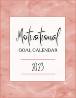 2023 Motivational Calendar Printable / 2023 Dated Calendar