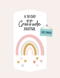 plr gratitude journal cover image