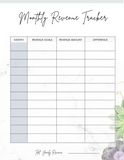 business planner printables pdf