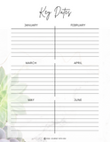 business planner printables pdf