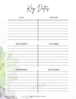 business planner printables pdf