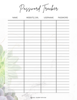 business planner printables pdf