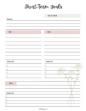 Busy Lady Productivity Planner - (80 Pages)