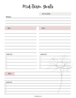 Busy Lady Productivity Planner - (80 Pages)