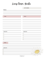 Busy Lady Productivity Planner - (80 Pages)