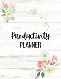 Busy Lady Productivity Planner - (80 Pages)