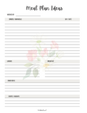 Busy Lady Productivity Planner - (80 Pages)