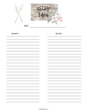 Busy Lady Productivity Planner - (80 Pages)