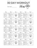 Ultimate Health & Fitness Planner (65 pages)