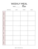 food journal template