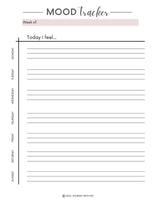 meal plan printables