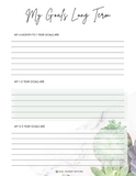 business planner printables pdf