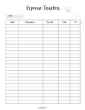 Busy Lady Productivity Planner - (80 Pages)