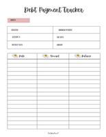 Busy Lady Productivity Planner - (80 Pages)