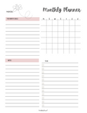 Busy Lady Productivity Planner - (80 Pages)