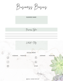 business planner printables pdf