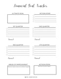 Ultimate #GOAL Planner Bundle Deluxe (over 100 pages)