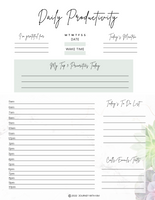 business planner printables pdf