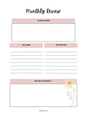 Busy Lady Productivity Planner - (80 Pages)