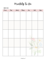 Busy Lady Productivity Planner - (80 Pages)