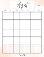 Self Love | Self-Care Planner Templates - Canva  | PLR Content | Commercial Use