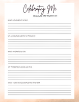 Self Love | Self-Care Planner Templates - Canva  | PLR Content | Commercial Use