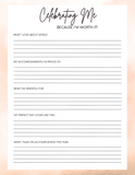 Self Love | Self-Care Planner Templates - Canva  | PLR Content | Commercial Use