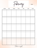 Self Love | Self-Care Planner Templates - Canva  | PLR Content | Commercial Use