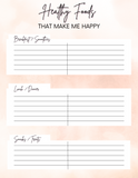 Self Love | Self-Care Planner Templates - Canva  | PLR Content | Commercial Use