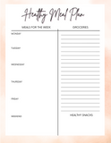 Self Love | Self-Care Planner Templates - Canva  | PLR Content | Commercial Use