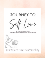 Self Love | Self-Care Planner Templates - Canva  | PLR Content | Commercial Use