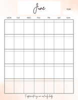 Self Love | Self-Care Planner Templates - Canva  | PLR Content | Commercial Use