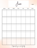 Self Love | Self-Care Planner Templates - Canva  | PLR Content | Commercial Use