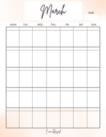 Self Love | Self-Care Planner Templates - Canva  | PLR Content | Commercial Use