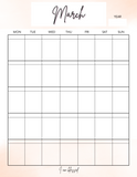 Self Love | Self-Care Planner Templates - Canva  | PLR Content | Commercial Use