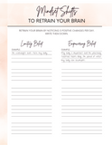 Self Love | Self-Care Planner Templates - Canva  | PLR Content | Commercial Use