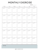 Ultimate Health & Fitness Planner (65 pages)