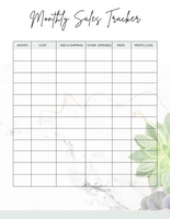 Small Business Productivity Planner - Canva PLR Templates (34 pages)