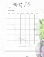 Small Business Productivity Planner - Canva PLR Templates (34 pages)