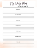 Self Love | Self-Care Planner Templates - Canva  | PLR Content | Commercial Use