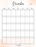 Self Love | Self-Care Planner Templates - Canva  | PLR Content | Commercial Use