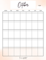 Self Love | Self-Care Planner Templates - Canva  | PLR Content | Commercial Use