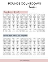 pounds countdown tracker pdf